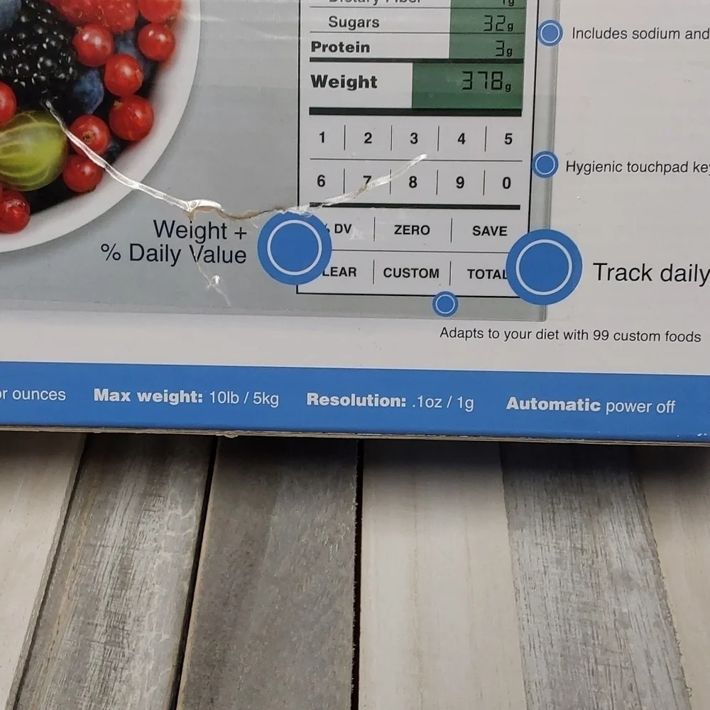Perfect Portions Food Scale & Nutrition Facts